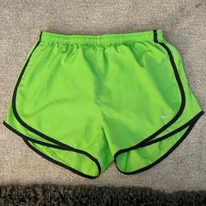 Lime green Nike Shorts